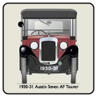 Austin Seven AF Tourer 1930-32 Coaster 3